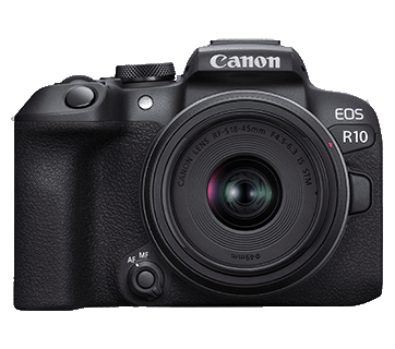 Interchangeable Lens Cameras - EOS R10 (RF-S18-45mm f/4.5-6.3 IS